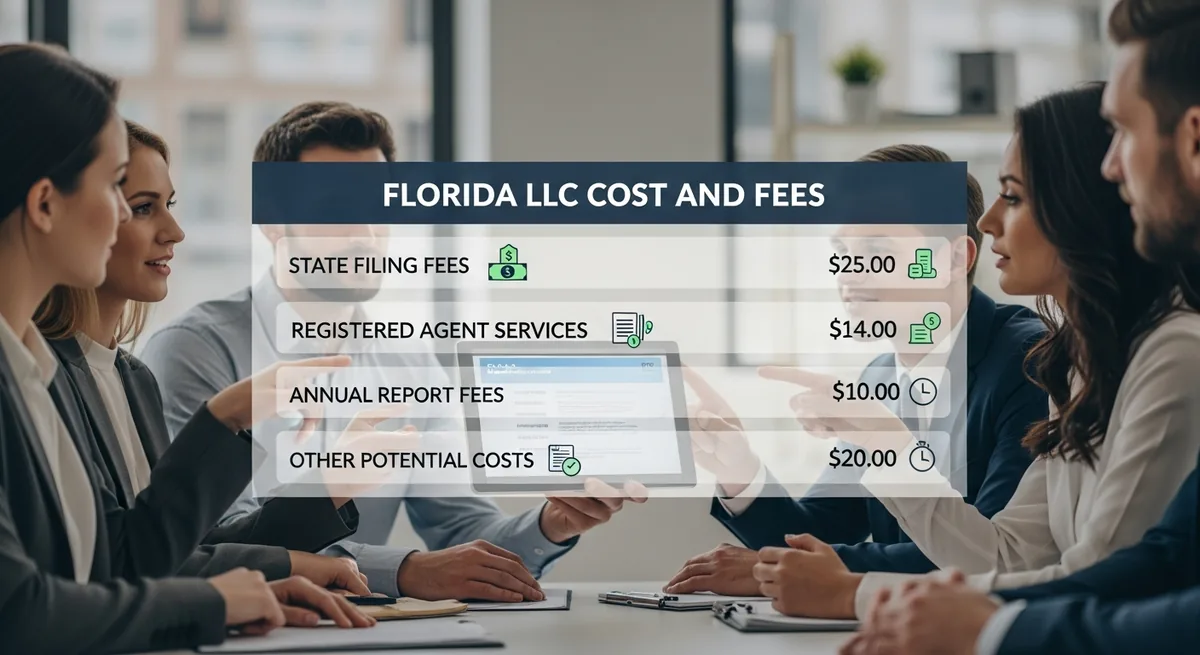 Florida LLC Cost and Fees Breakdown (2026): What You'll Actually Pay
