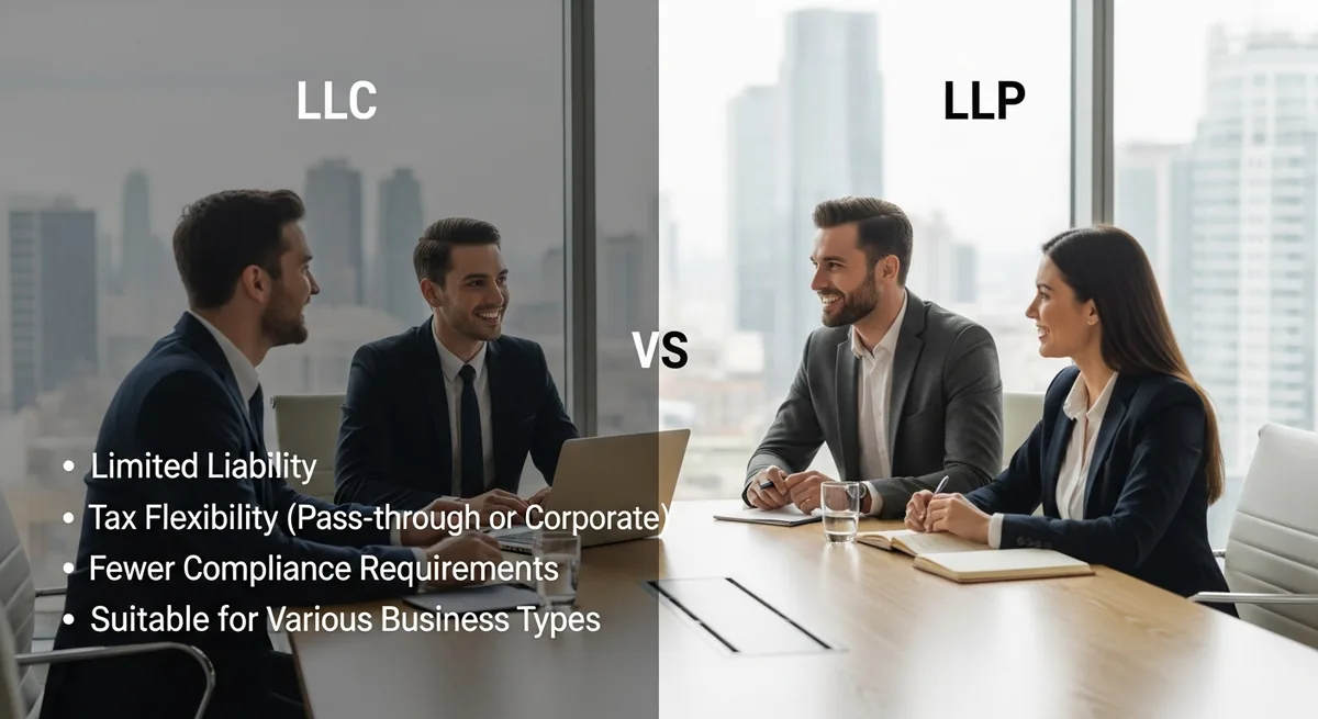LLC vs LLP: Key Differences Explained (2026 Complete Guide)