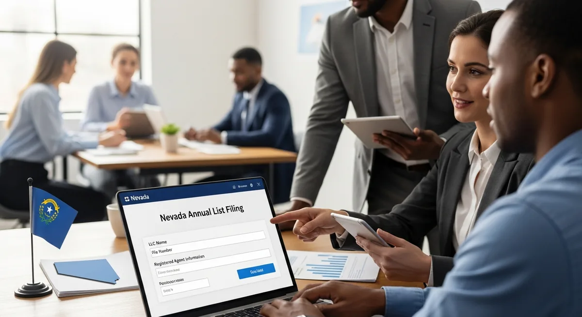 Nevada LLC Annual List Filing 2026: Fees, Deadlines & Step-by-Step Guide
